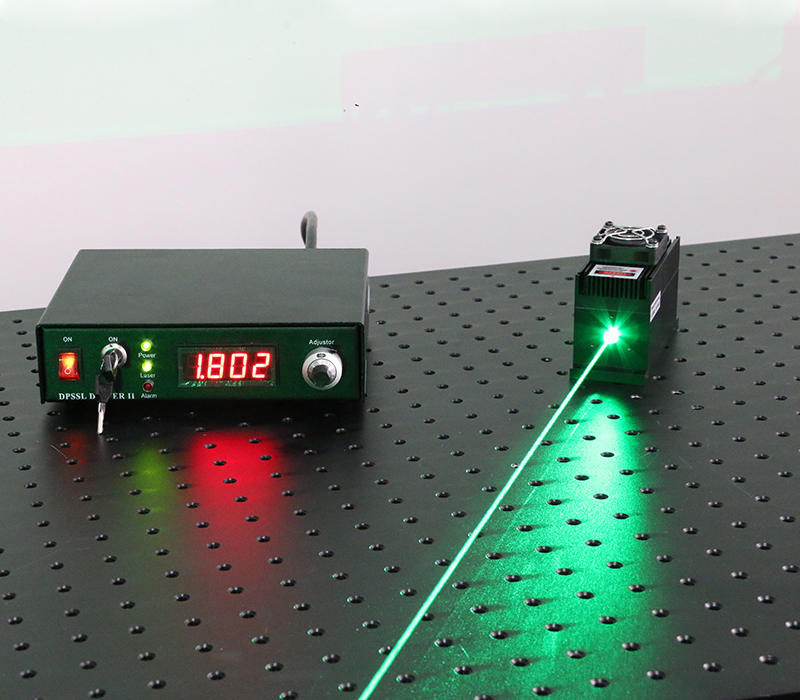 High precision 530nm±0.5nm 900mw green semiconductor laser - Click Image to Close
